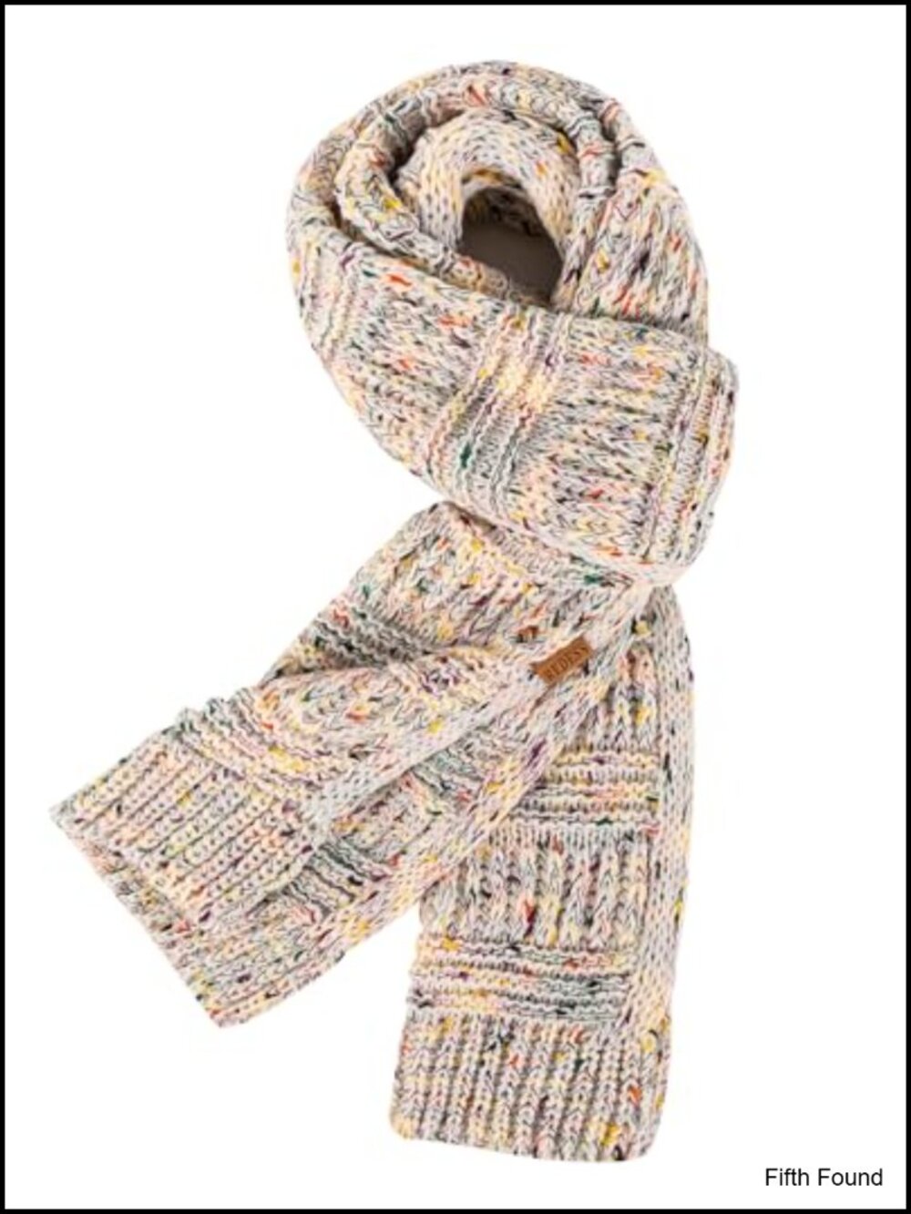 Womens Long Knit Scarf Winter Warm Acrylic Chunky Wrap